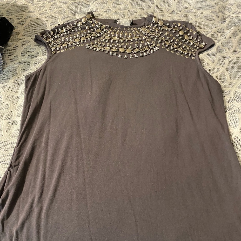 Beaded detail top